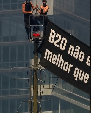 Post: faixa sobre liga B20 em pratos de bateria